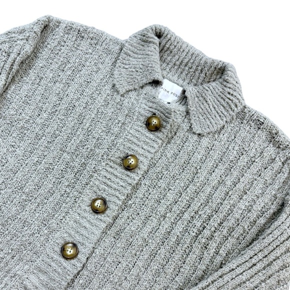 NWT Pink Rose Cozy Cardigan Top - Picture 1 of 10